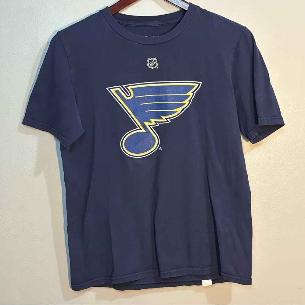 Reebok Dark Blue Blues Hockey T-Shirt Tarasenko (91)